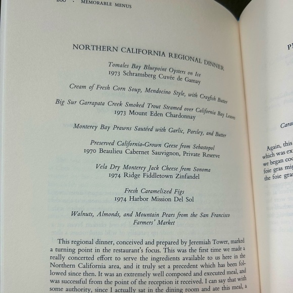 Chez Panisse Menu Cookbook Copyright 1982 by Alice L. Waters - Picture 9 of 10